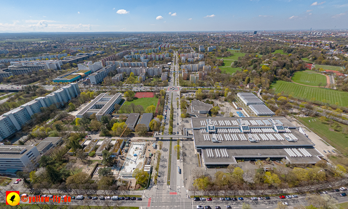 21.04.2023 - Baustelle Haus für Kinder in Neuperlach